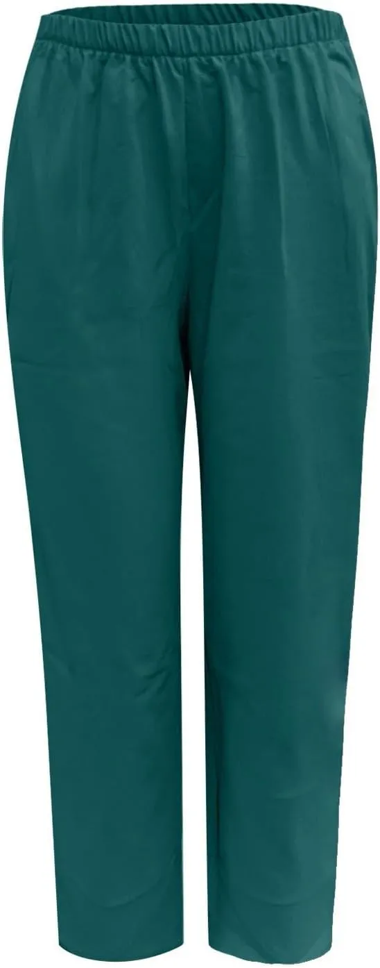 Capri Pants for Women Loose Fit Wide Leg Pants Summer Casual Cropped Pant Trendy Baggy Cotton Linen Trousers