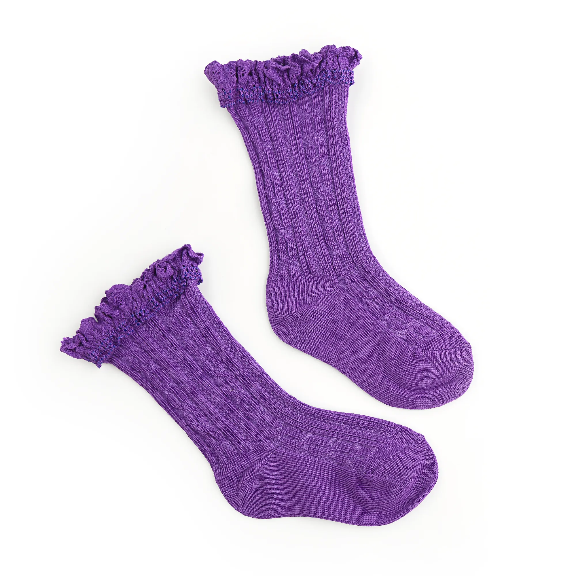 Lilac LACE SOCKS