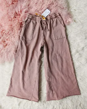Mineral Wide Leg Pants in Desert
