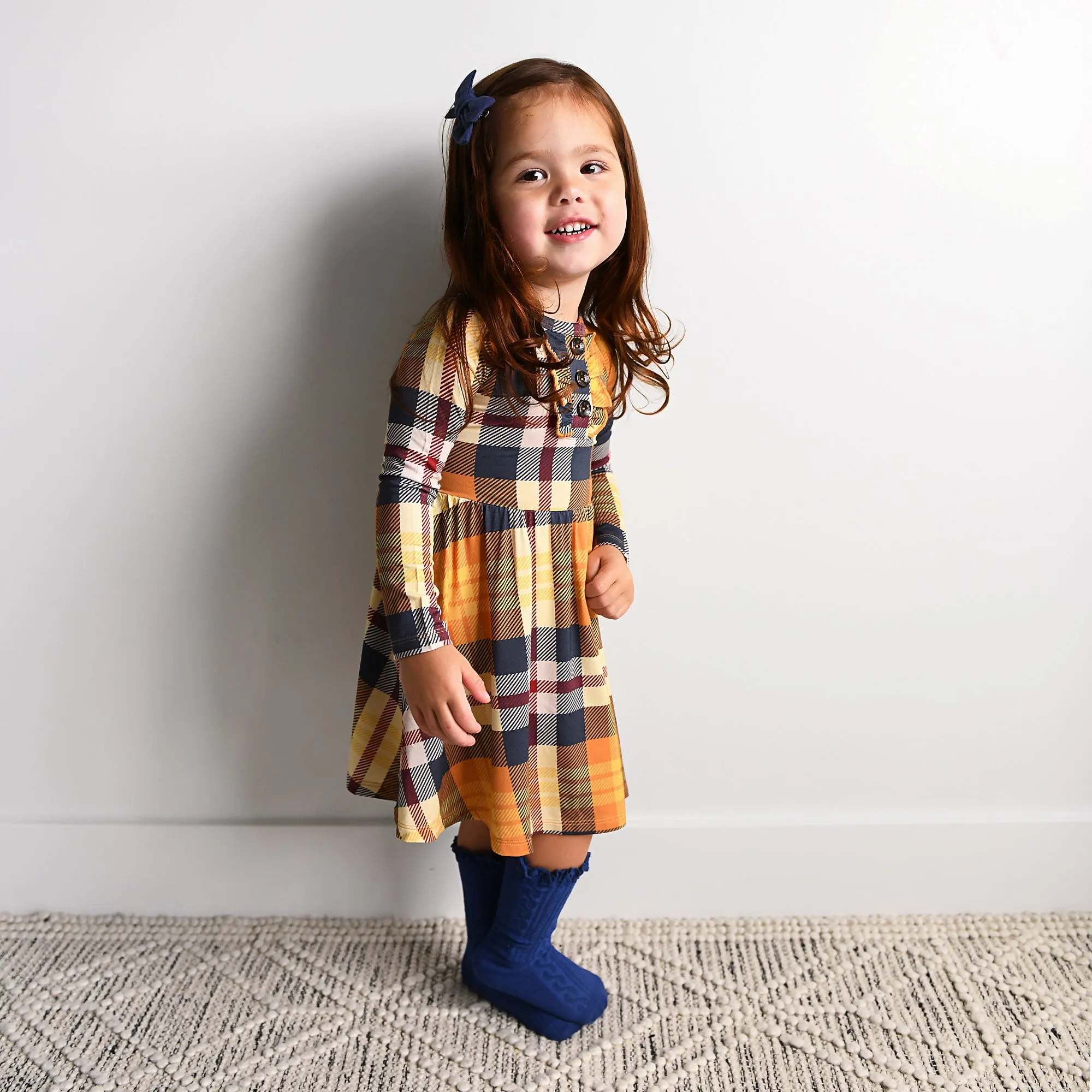 Navy LACE SOCKS