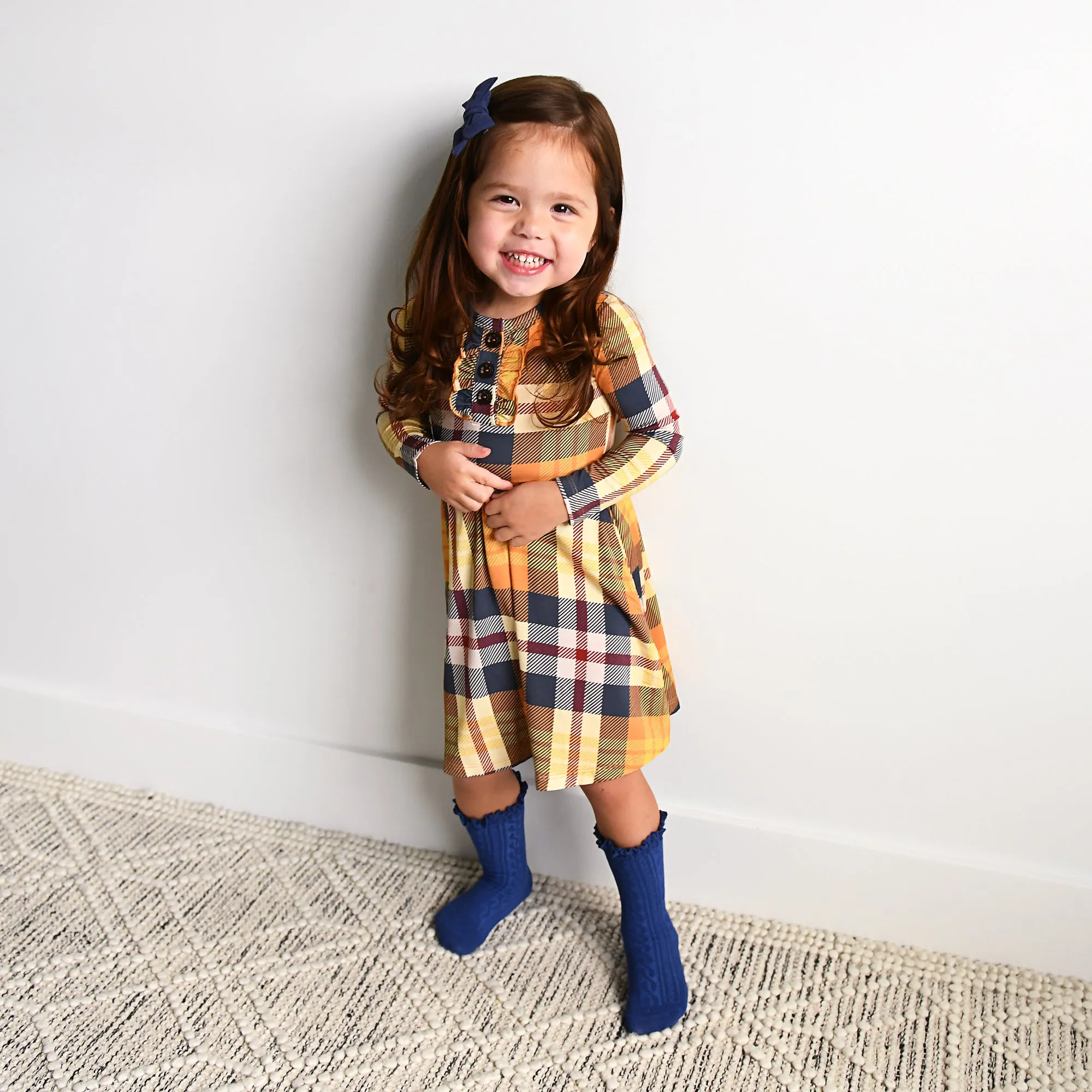 Navy LACE SOCKS