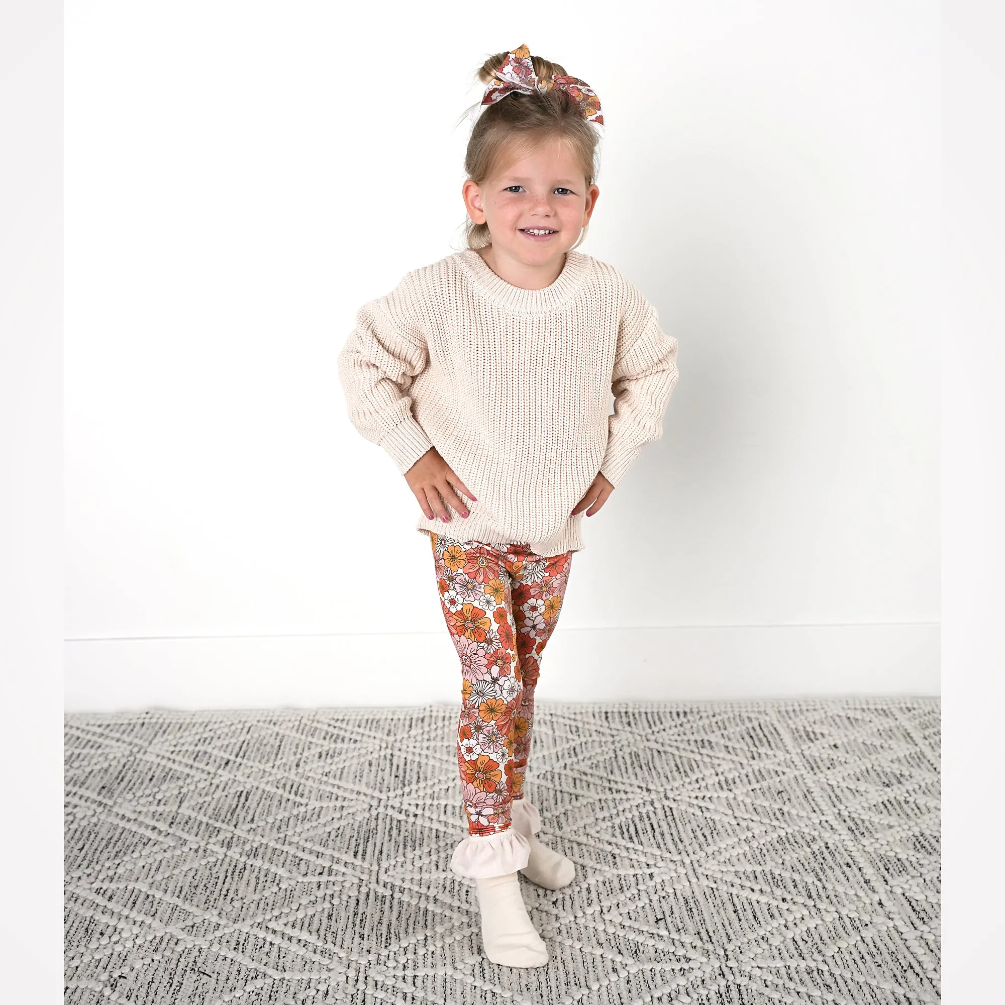 Sand RUFFLE SOCKS