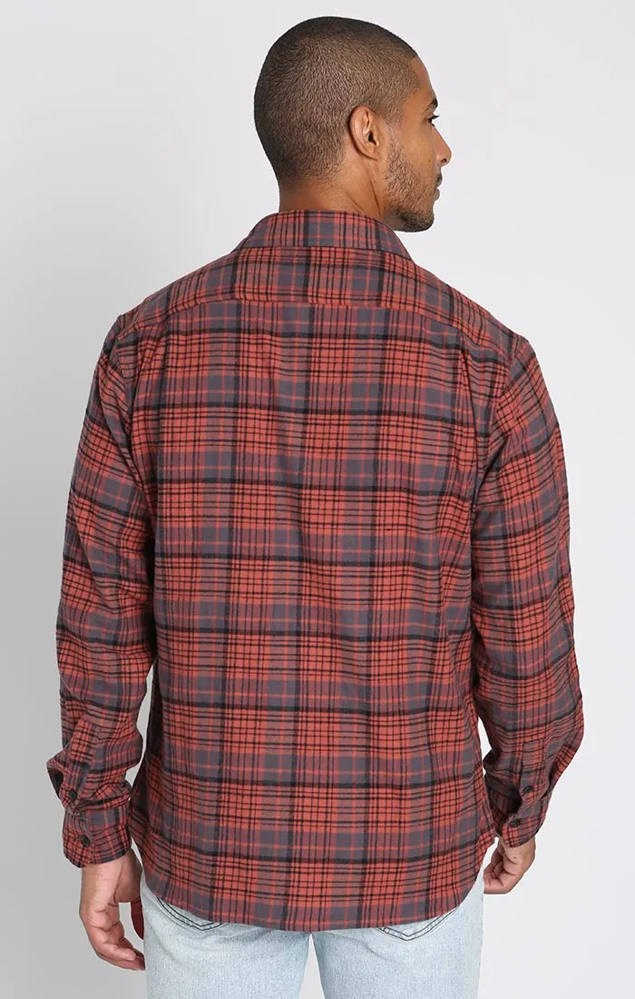 Stretch Midweight Flannel Workshirt