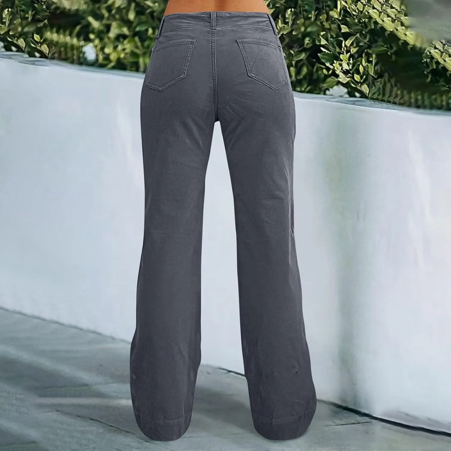 Wide Leg Pants for Women, Wide Leg Straight Oversized Pants High Waisted